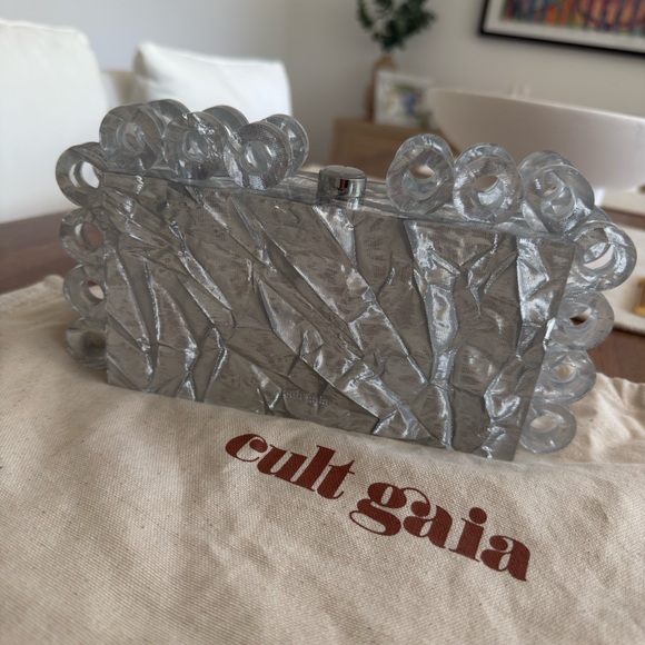 Cult Gaia Silver Art Deco Accent Piece